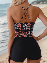 Beach Girl Back Ring Tankini Set